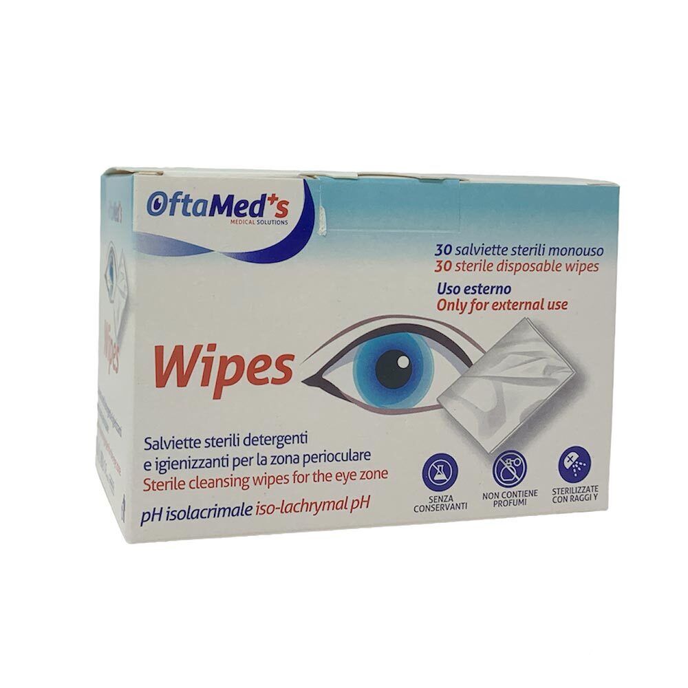 Farmac-zabban Oftamed's - Salviette detergenti zona Perioculare, 30salviette