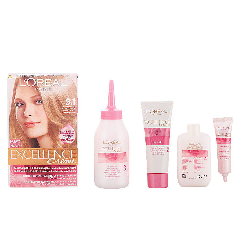 EXCELLENCE Creme dye #9.1-biondo chiaro cenere chiaro 192 ml