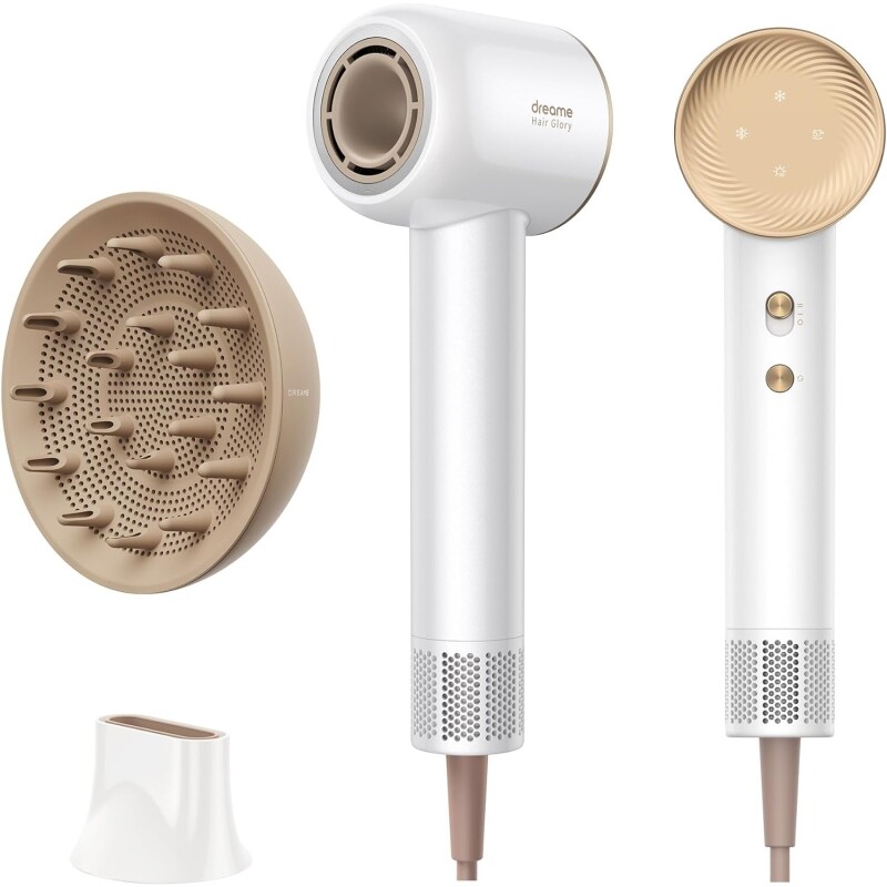 DREAME HAIR DRYER GLORY COMBO ASCIUGACAPELLI 1200W 2 TEMPERATURE - DREHD6A-WH-C