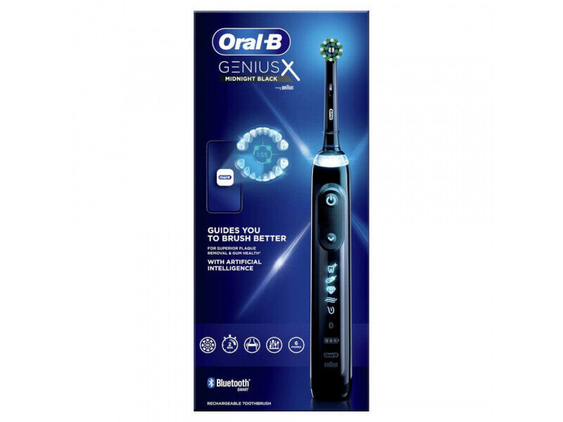 Oral-B Genius X Adulto Spazzolino oscillante Nero