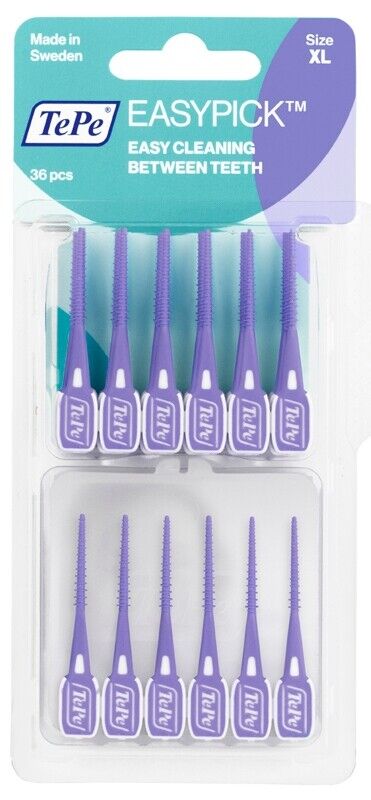 Tepe Prodotti Ig.orale Tepe Easypick Xl Viola 36 Pezzi