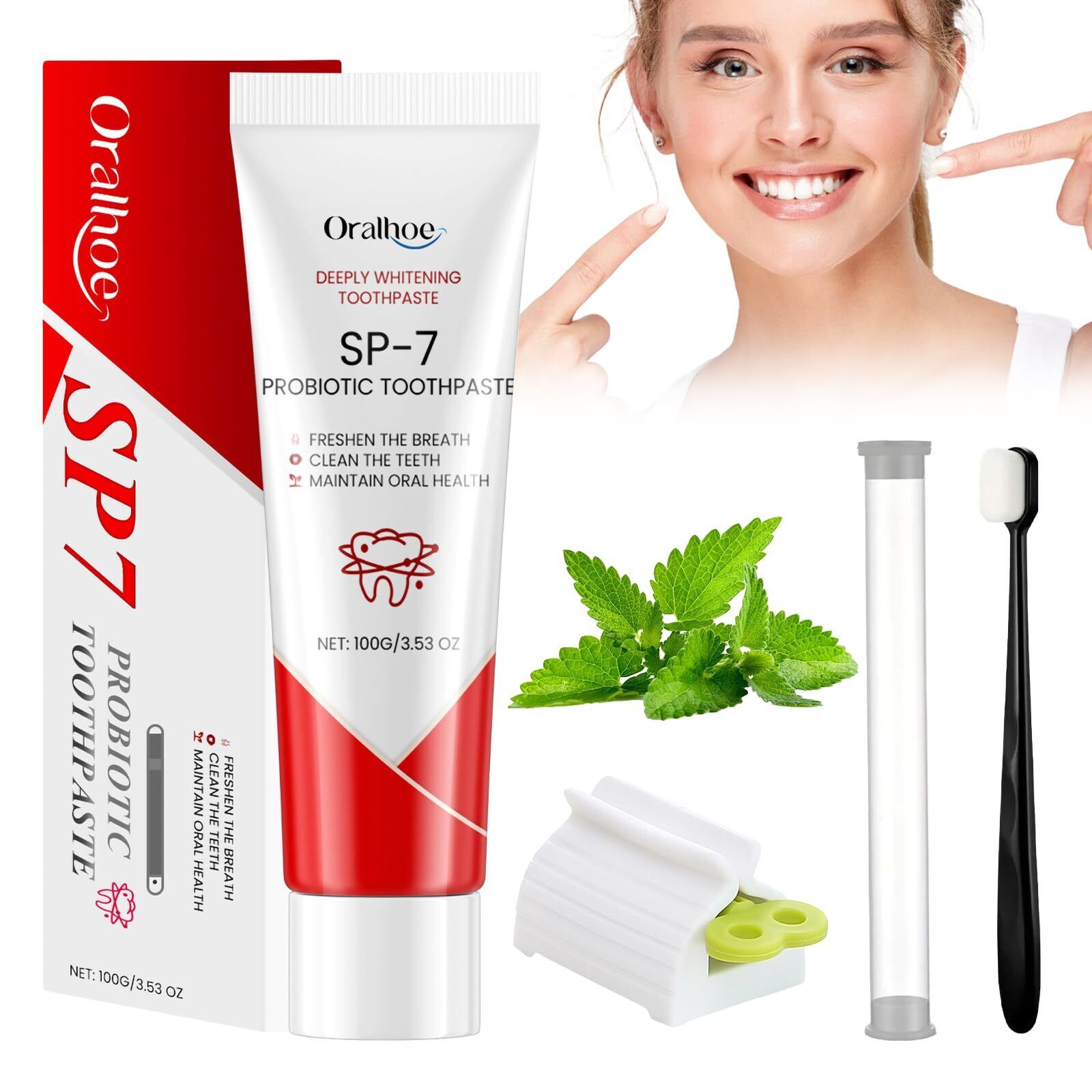 Sp-7 Dentifricio Ultra Sbiancante,Probiotics Bright White (s0Z)