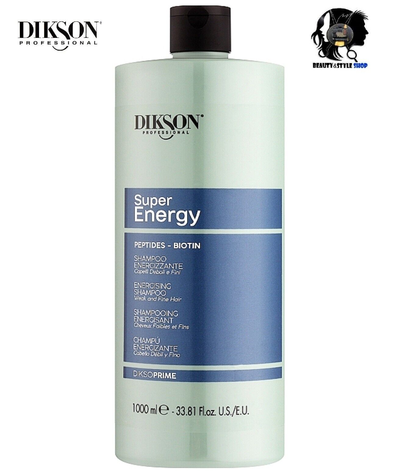 SHAMPOO ANTICADUTA CAPELLI DEBOLI ENERGIZZANTE DIKSON PRIME SUPER ENERGY 1000ML