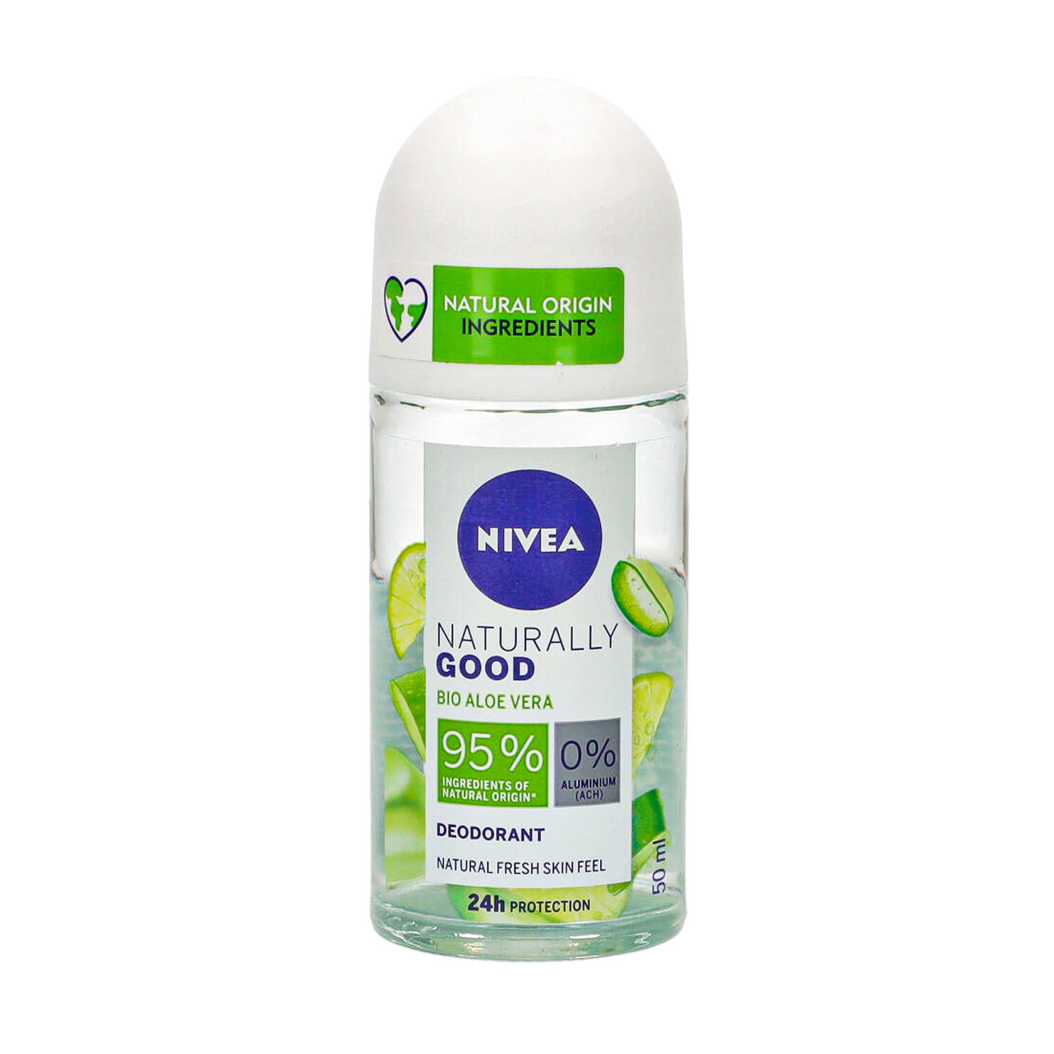 NIVEA DEODORANTE ROLL-ON NATURALLY GOOD ALOE VERA BIO