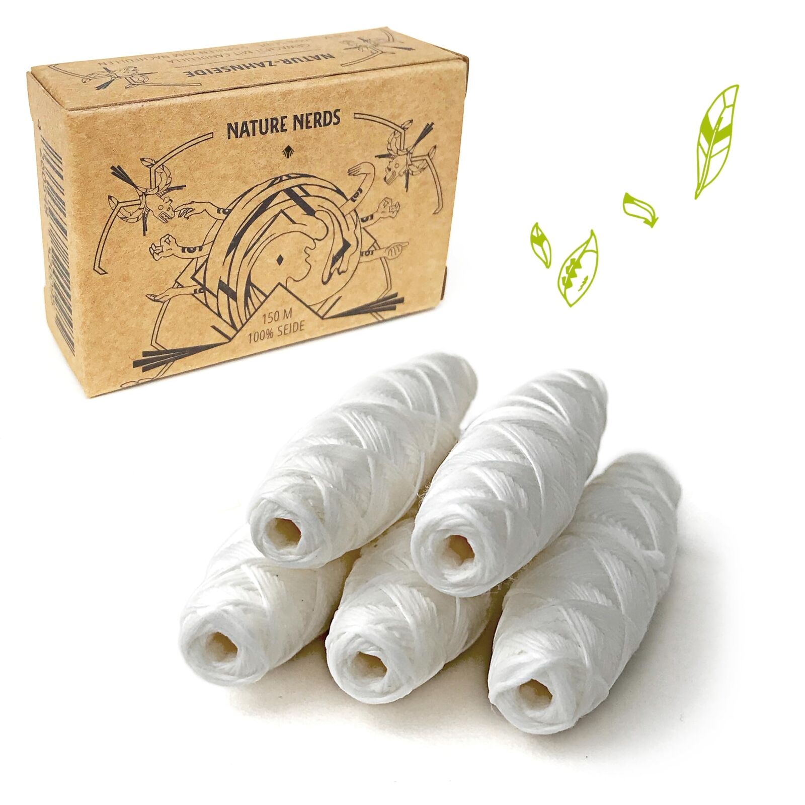 Nature Nerds - Confezione di ricarica: filo interdentale naturale senza (I0B)