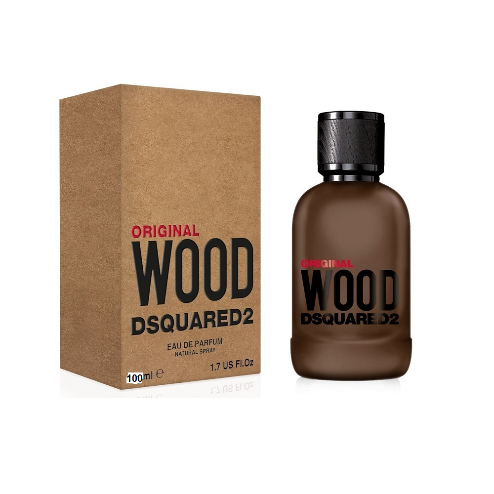 DSQUARED2 ORIGINAL WOOD EAU DE PARFUM POUR HOMME 100ML NATURAL SPRAY 5F10