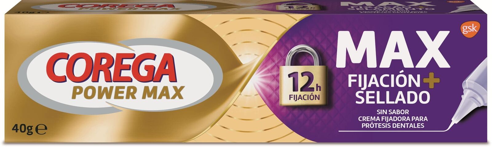 COREGA Máximo Sellado Prótesis Dentales 40G (B2S)