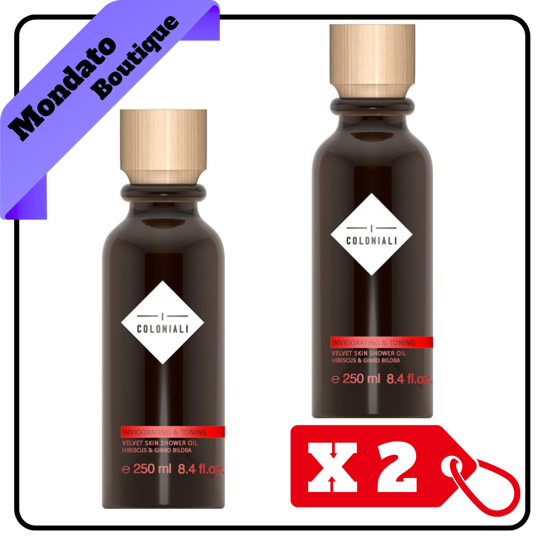 ATKINSONS I COLONIALI OLIO DOCCIA HIBISCUS INVIGORATING & TONING 250ml (X2)
