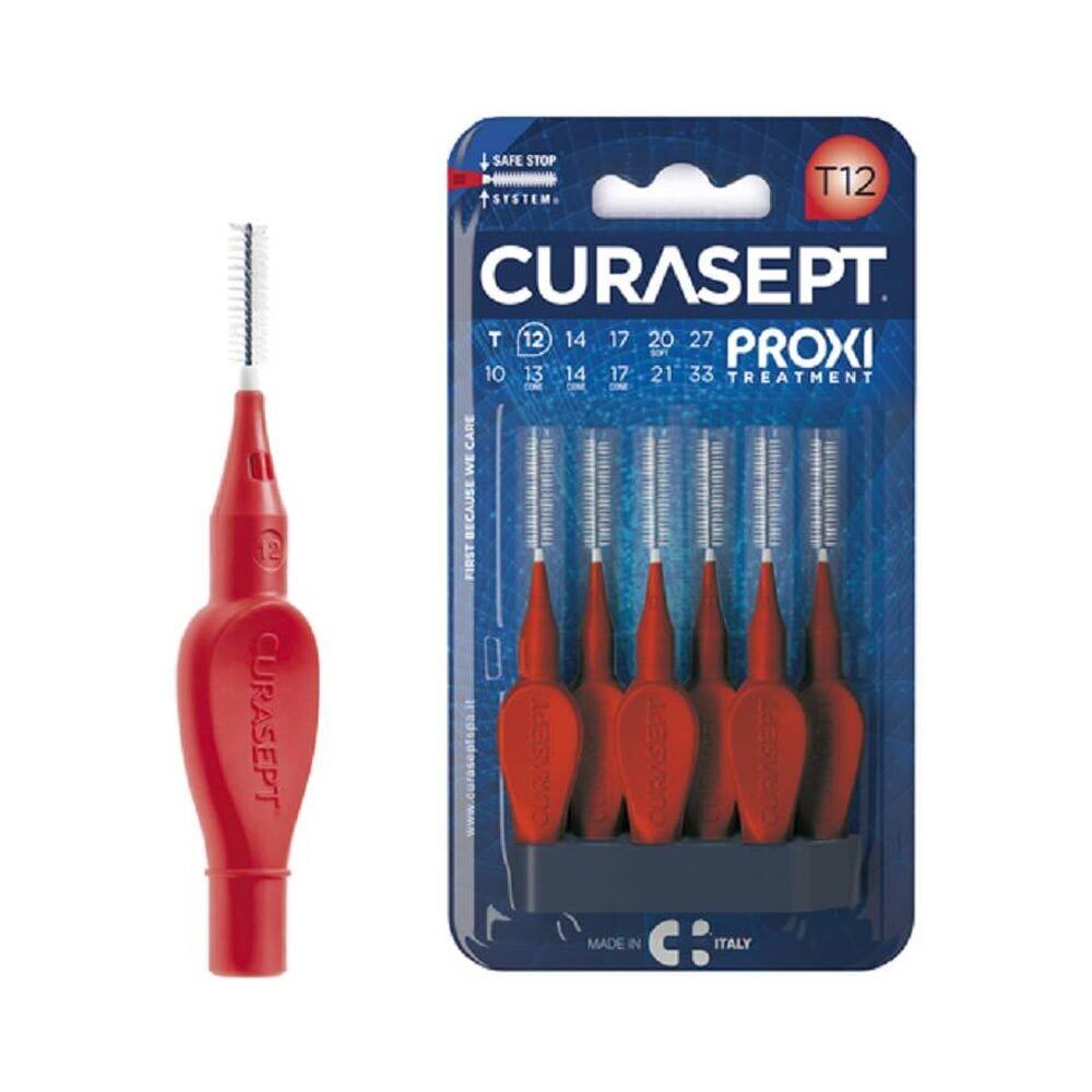 Curasept Proxi - Treatment T12 Scovolino Interdentale, 6 Scovolini