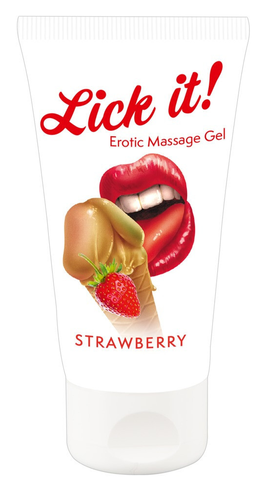 Lubrificante commestibile gel intimo per sesso orale aromatizzato alla fragola 5
