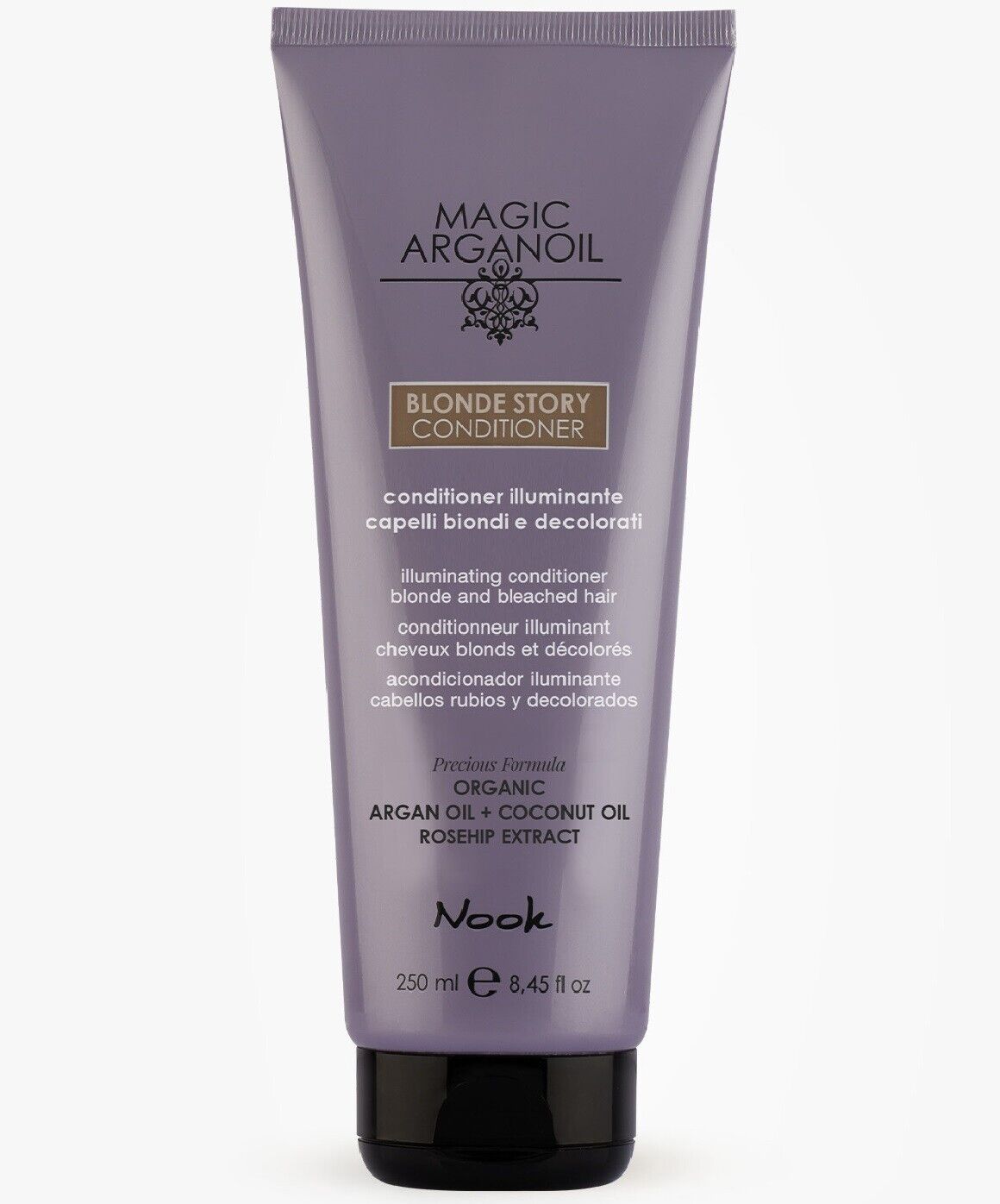 NOOK MAGIC ARGAN BLONDE STORY BALSAMO ANTIGIALLO ILLUMINANTE CAPELLI BIONDI 250M