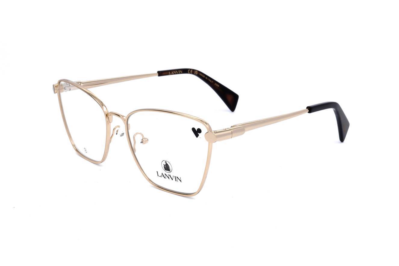 Occhiali da Vista Lanvin LNV2125 703 YELLOW GOLD 56/17/140 Donna