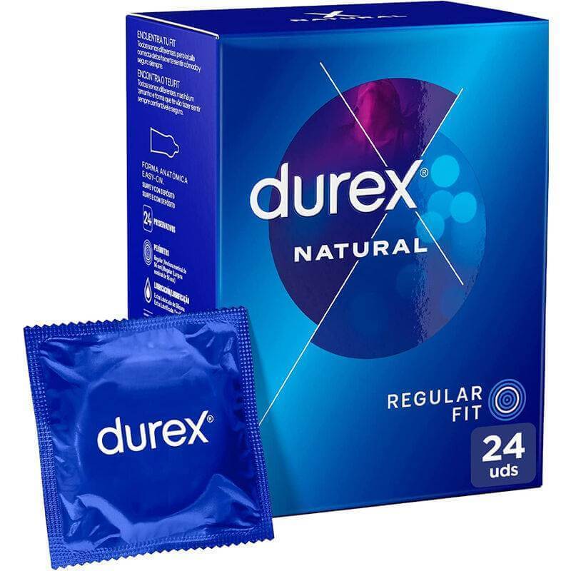 Durex - Natural Preservativi Classici 3 Unità