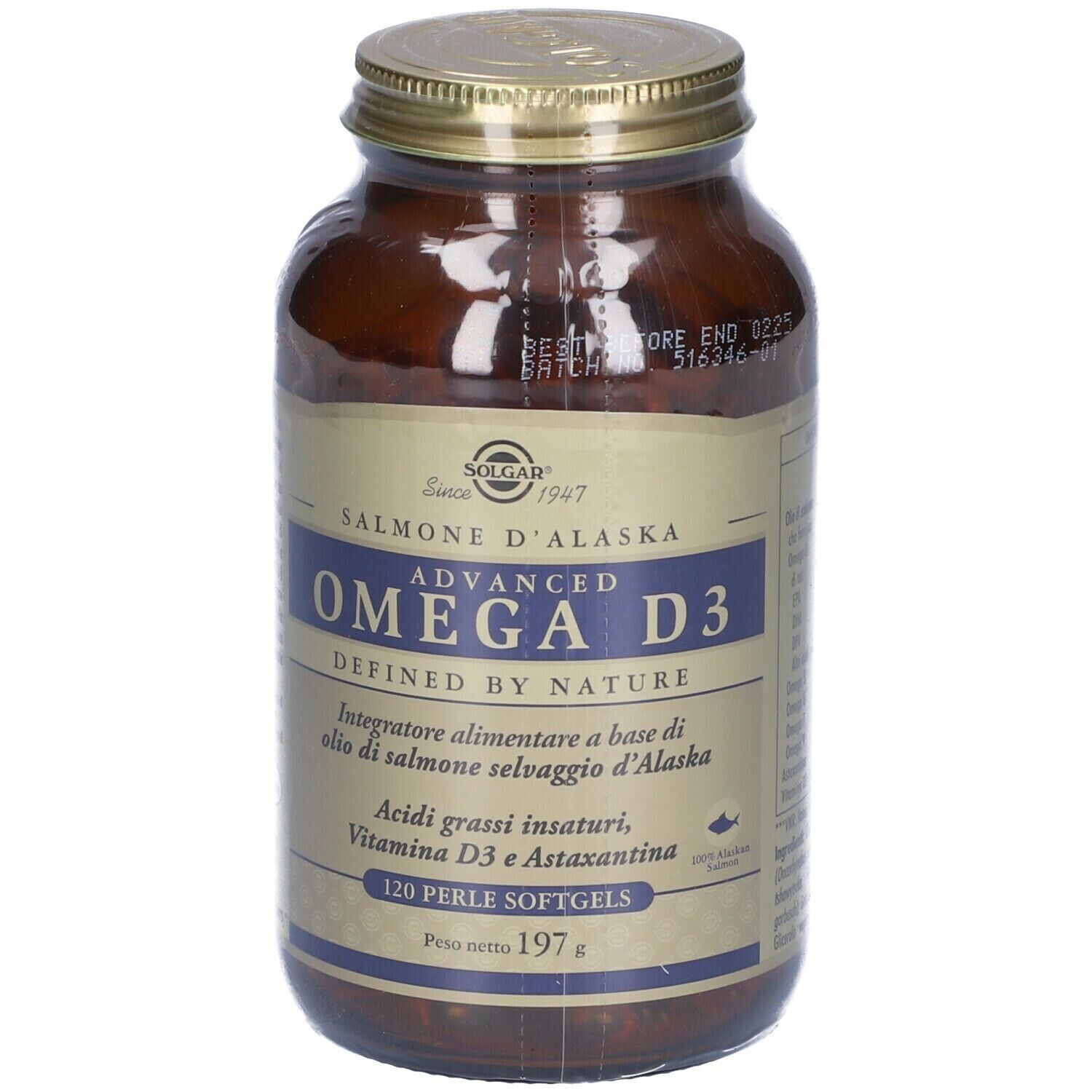 Solgar Advanced Omega D3 120perle