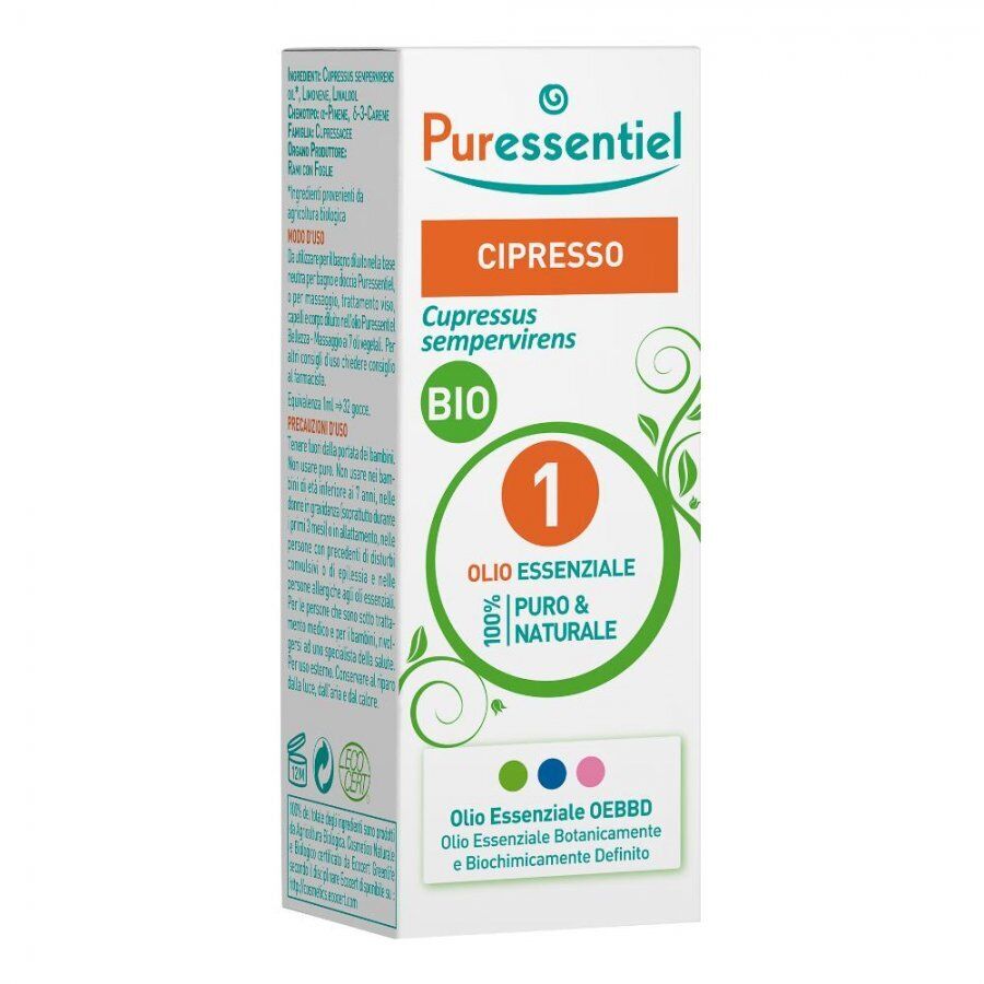 Puressentiel Olio Essenziale Cipresso Bio, 10ml