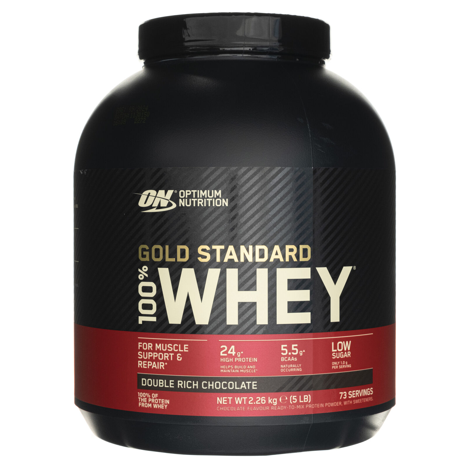 Optimum Nutrition Gold Standard 100% Whey Protein doppio cioccolato - 2260 g
