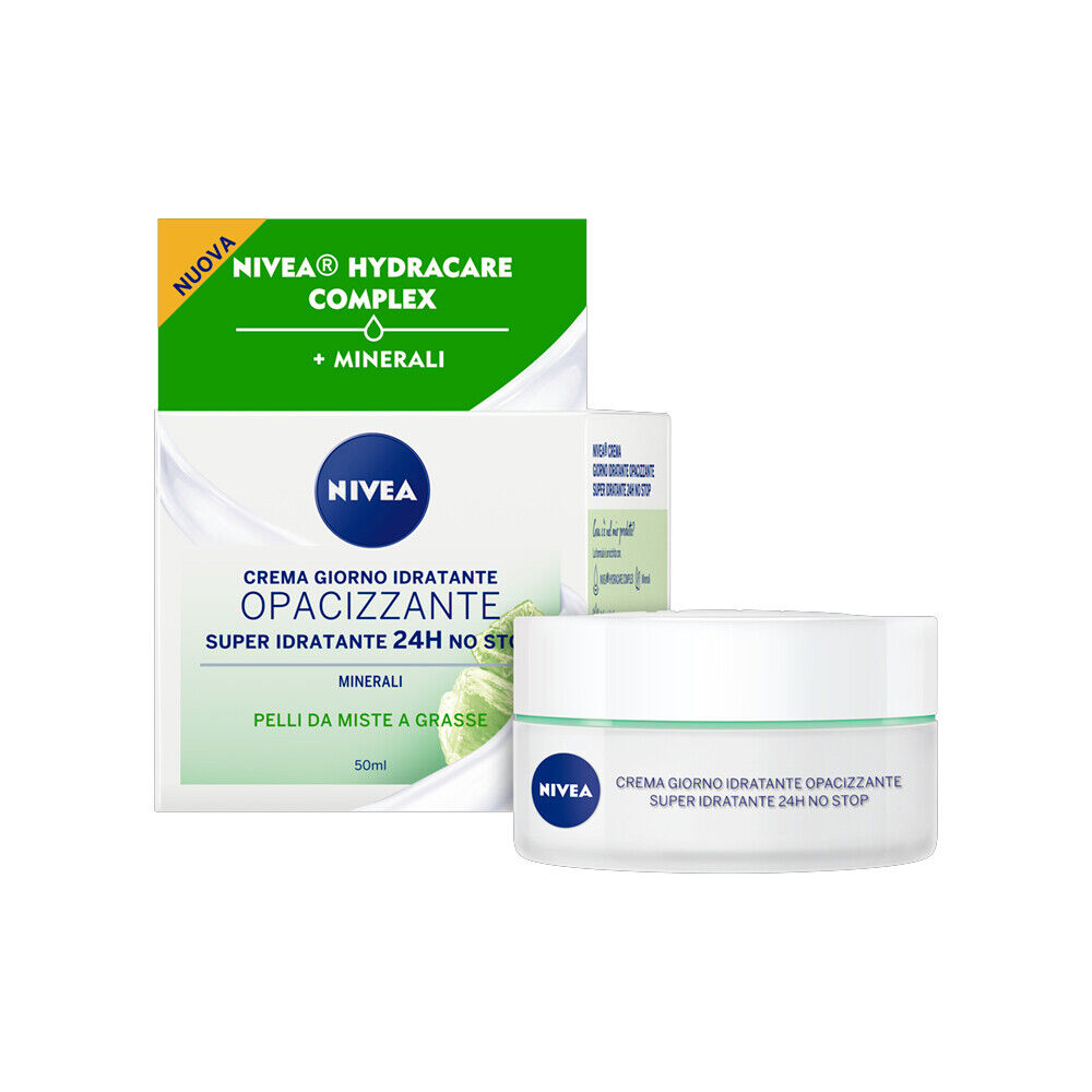 Crema Viso Giorno Idratante Opacizzante Nivea Hydracare Complex Mineral 50ml