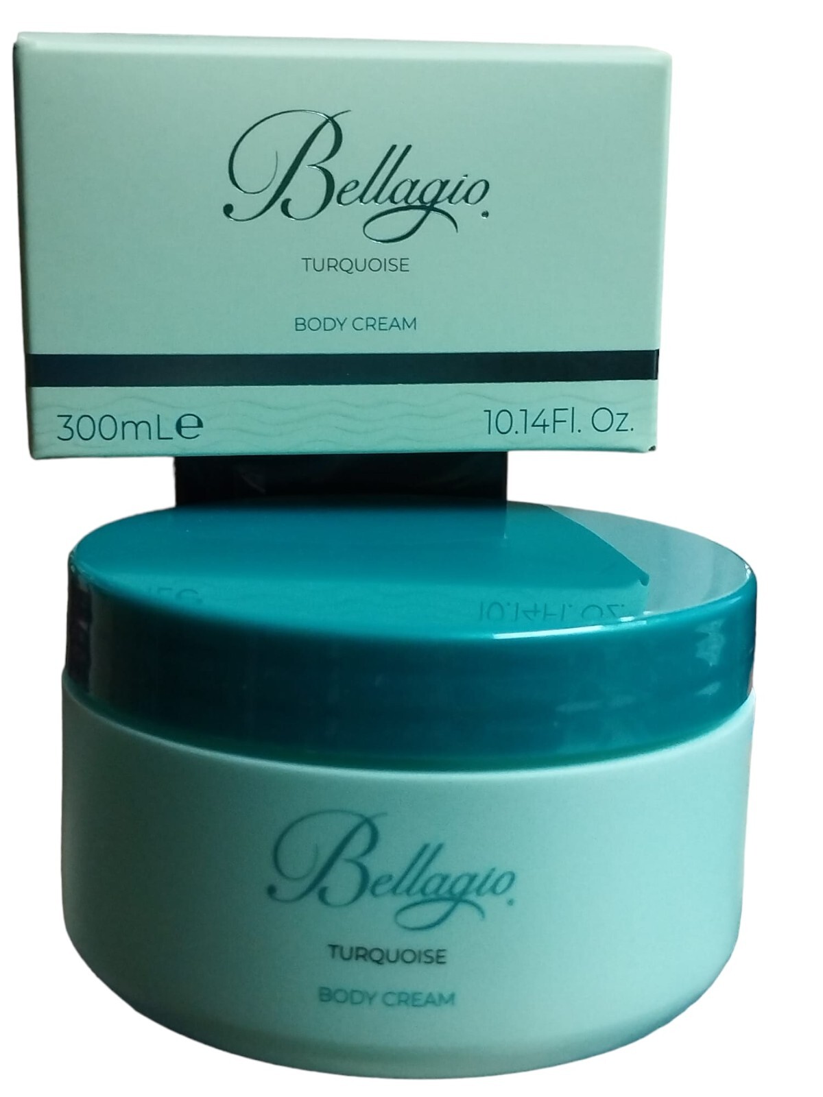 BELLAGIO 300ML crema corpo turquoise vaso fragranza cedro musk e vaniglia