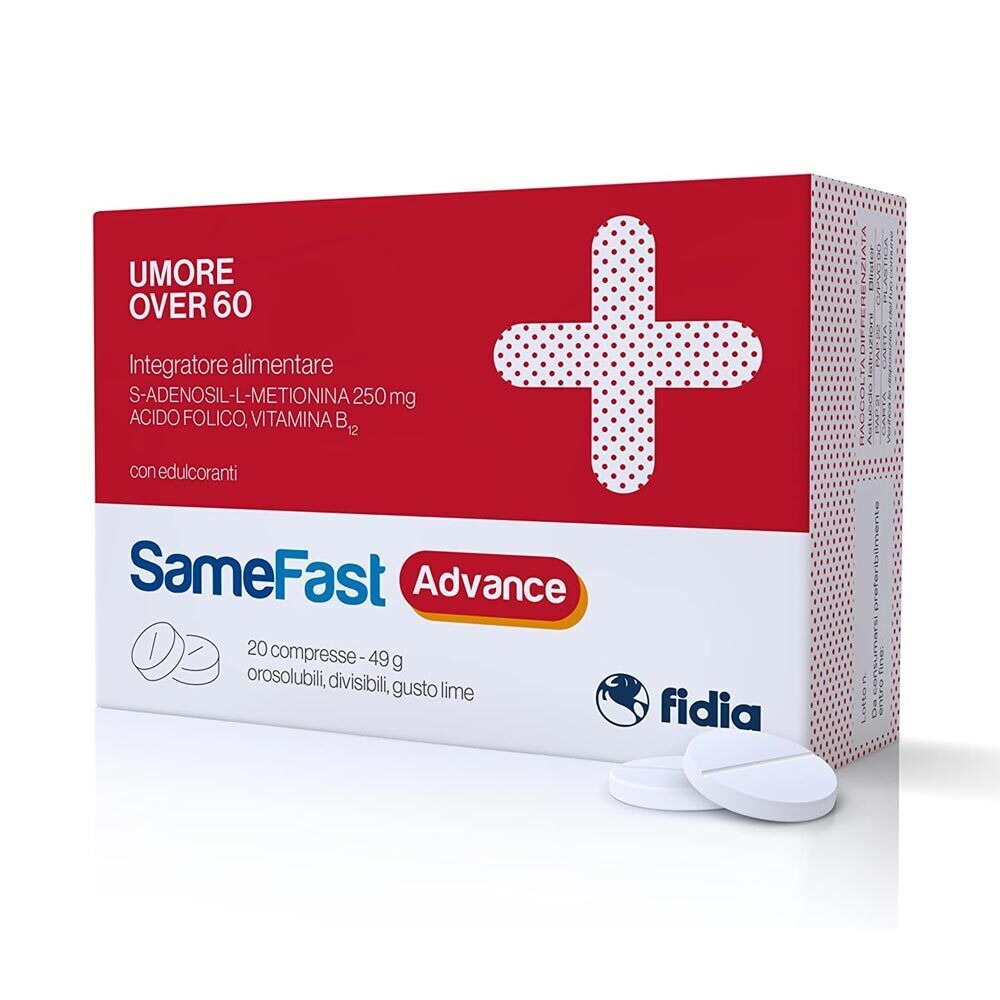 Fidia Samefast - Advance Integratore Alimentare, 20 Compresse Orosolubili