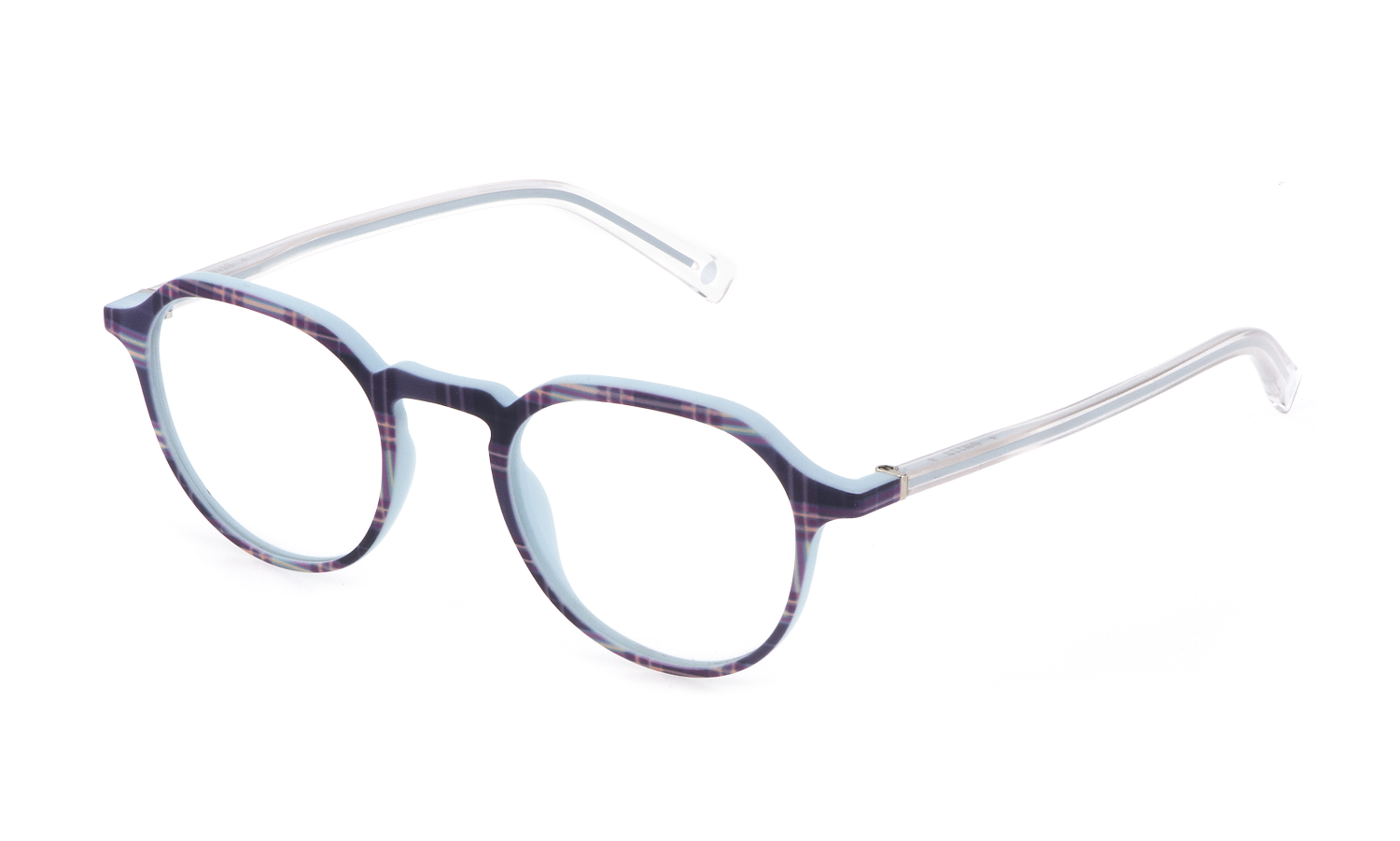 Occhiali da Vista Sting VSJ702 0VBE BLU+TARTAN BLU 45/20/130 Junior
