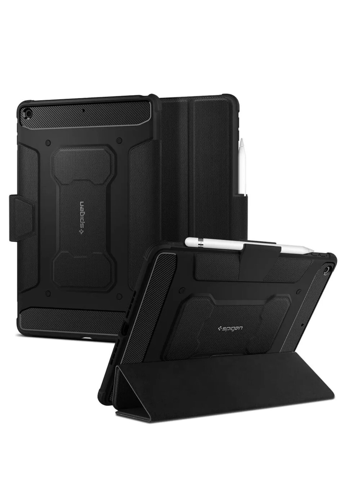 Spigen Cover Rugged Armor PRO Compatibile con iPad 10.2" 2021 ✅