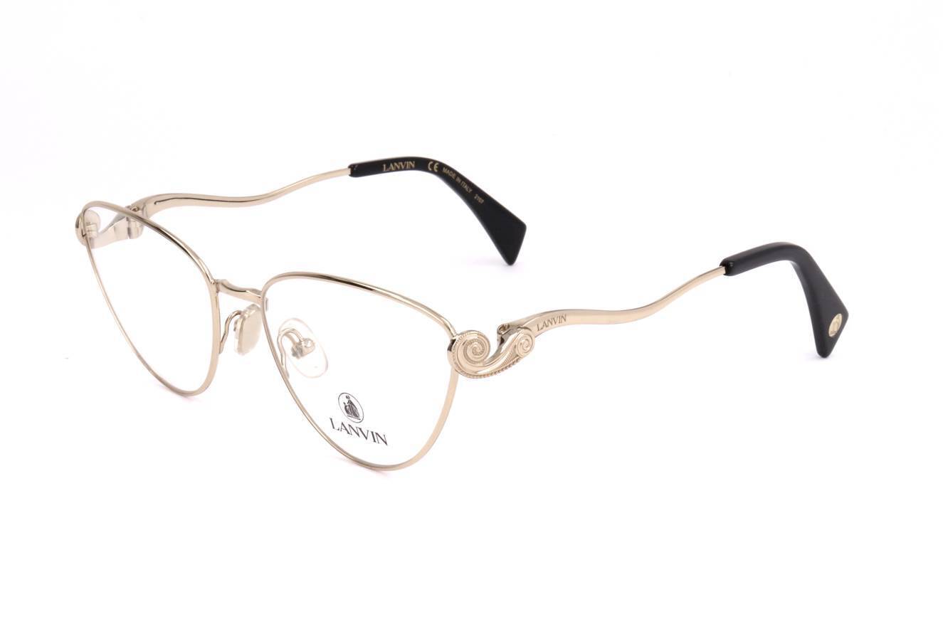 Occhiali da Vista Lanvin LNV2110 703 YELLOW GOLD 54/17/140 Donna