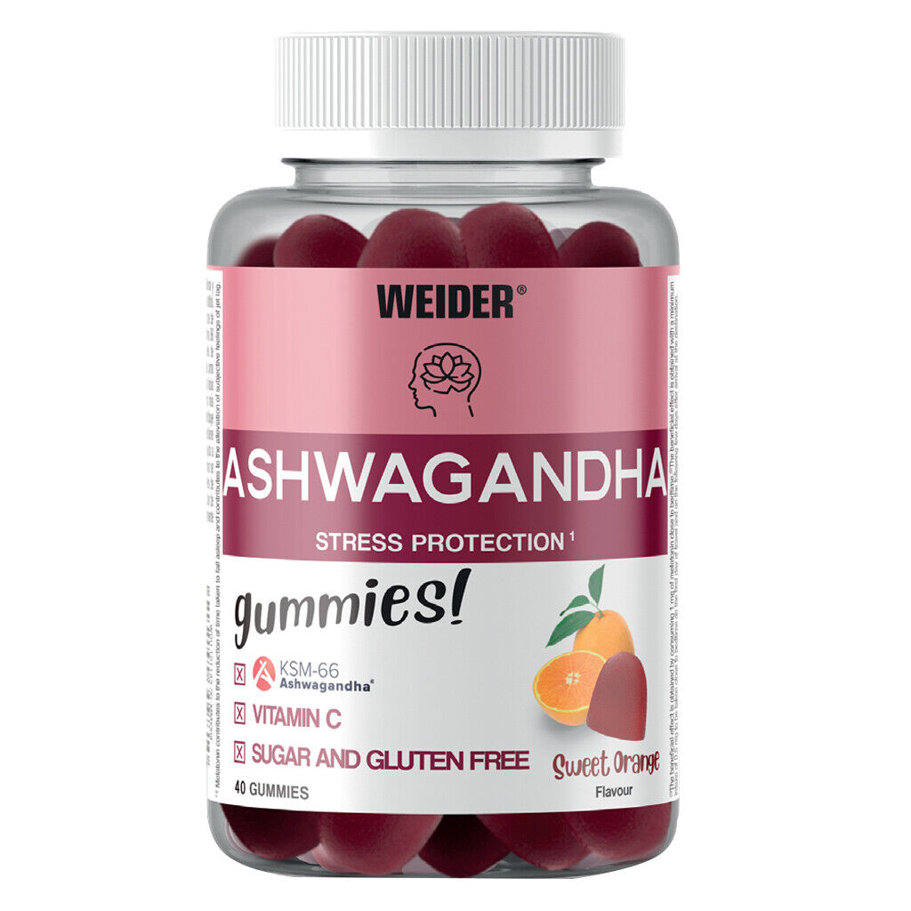 WEIDER ASHWAGANDHA GUMMIES 40 GUMMIES Arancia Dolce