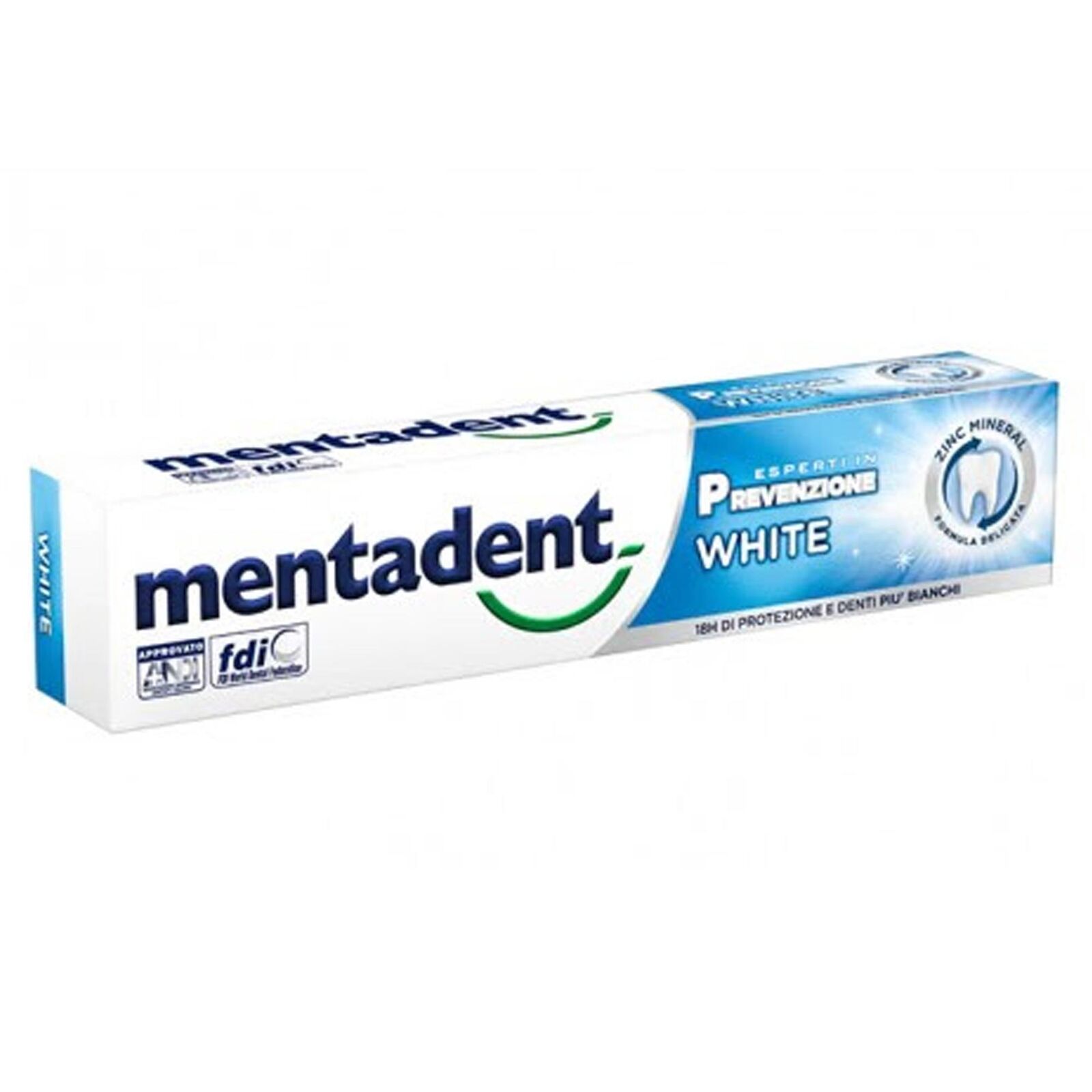 MENTADENT DENTIFRICIO P WHITE IGIENE DENTALE 75ML