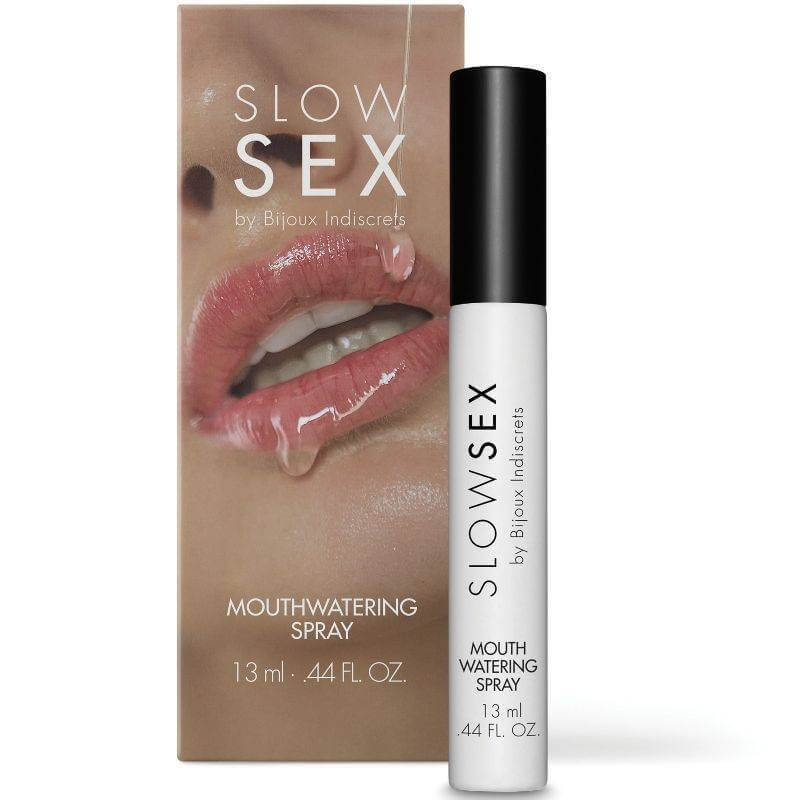Bijoux Indiscrets Slow Sex - Spray per Aumentare la Produzione di Saliva 13 ML