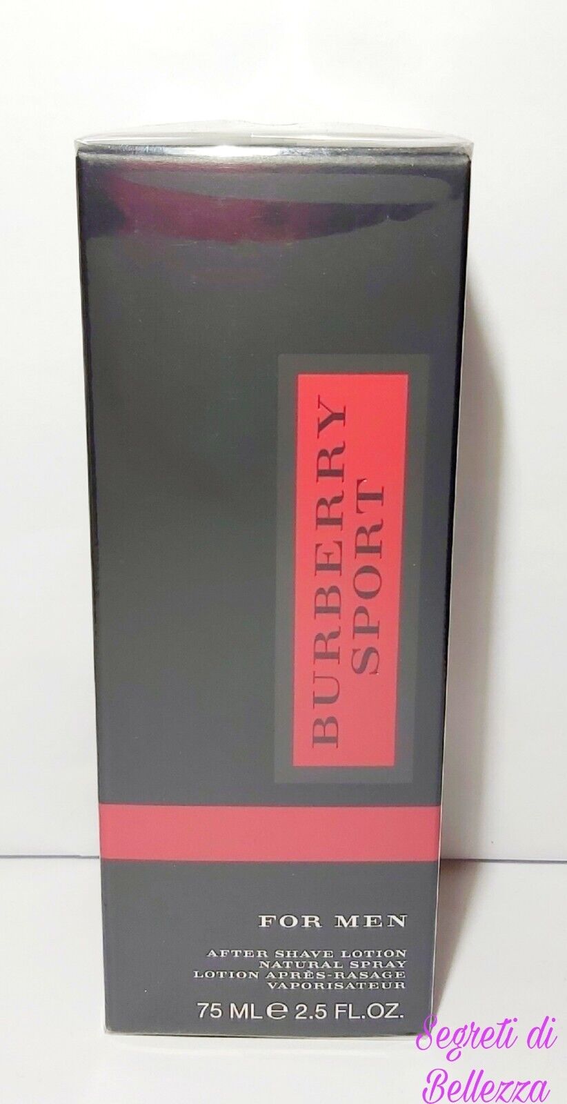 BURBERRY SPORT AFTER SHAVE 75 ML VAPORISATEUR