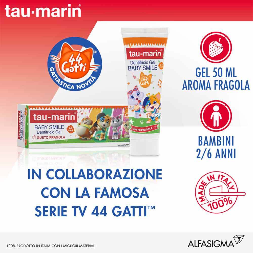 Tau-marin Dentifricio Baby Smile 2-6 Anni Fragola Limited Edition Pinocchio,50ml