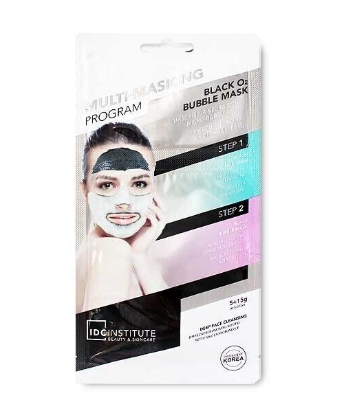 IDC Institute MULTI MASKING PROGRAM Black mask + Bubble mask