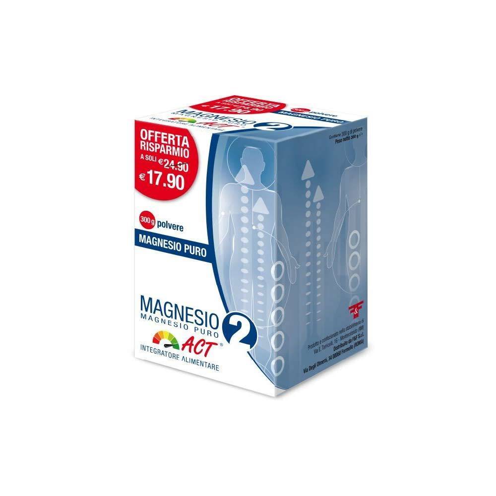 Linea Act Magnesio Puro Integratore alimentare, 300g