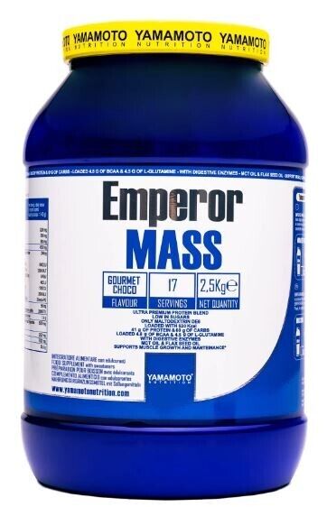 Yamamoto EmperorMass 2,5kg-Gainer di Proteine-Aumento massa muscolare e Forza