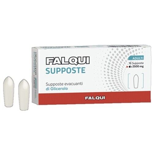 Falqui Supposte Evacuanti Di Glicerolo Adulti 18 Supposte Da 2500 mg