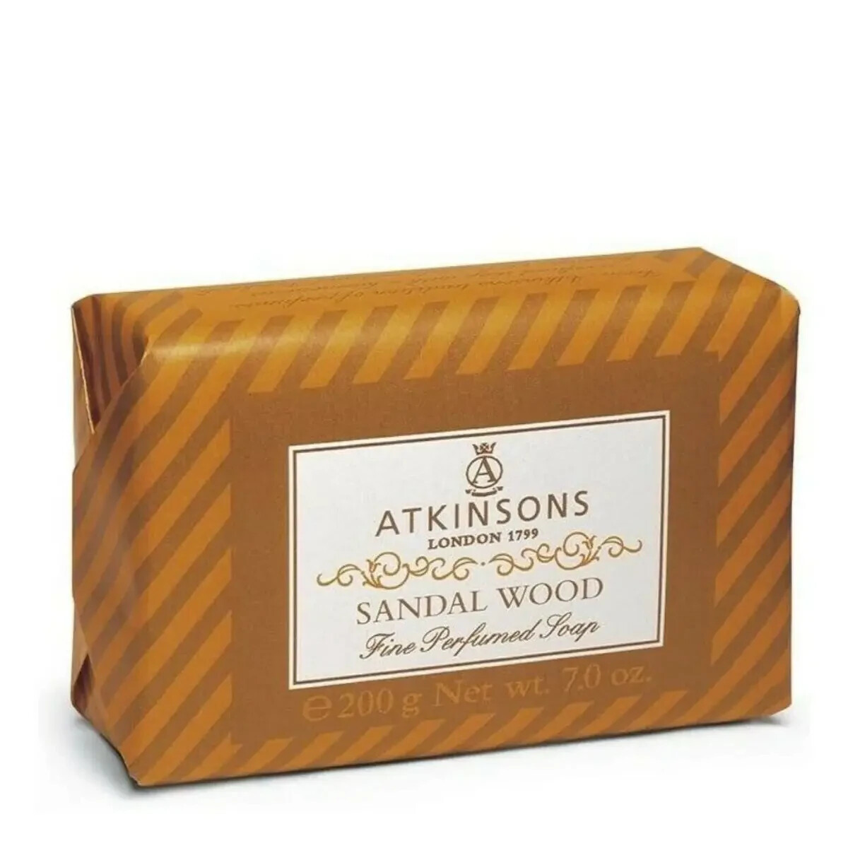 ATKINSONS SANDAL WOOD SOAP 125GR SAPONETTA MANI E CORPO 12 PEZZI