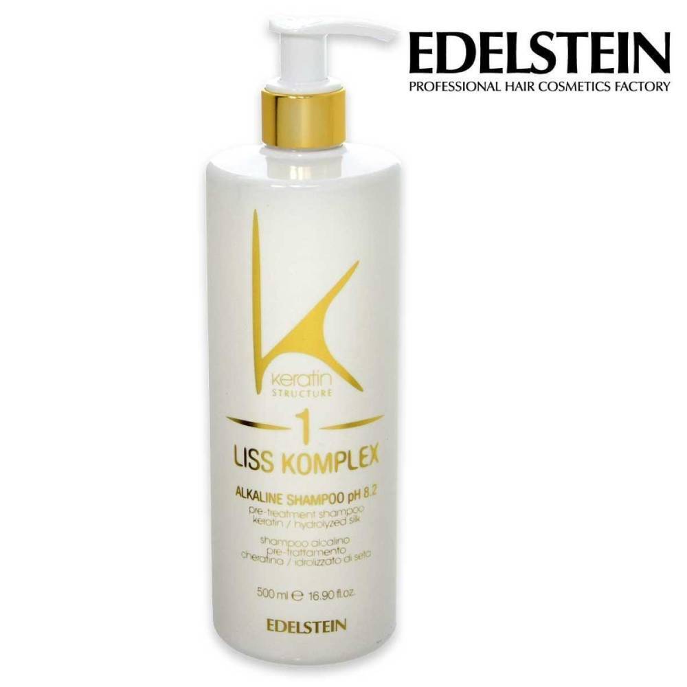 Edelstein Keratin shampoo alcalinico liss complex 500ml