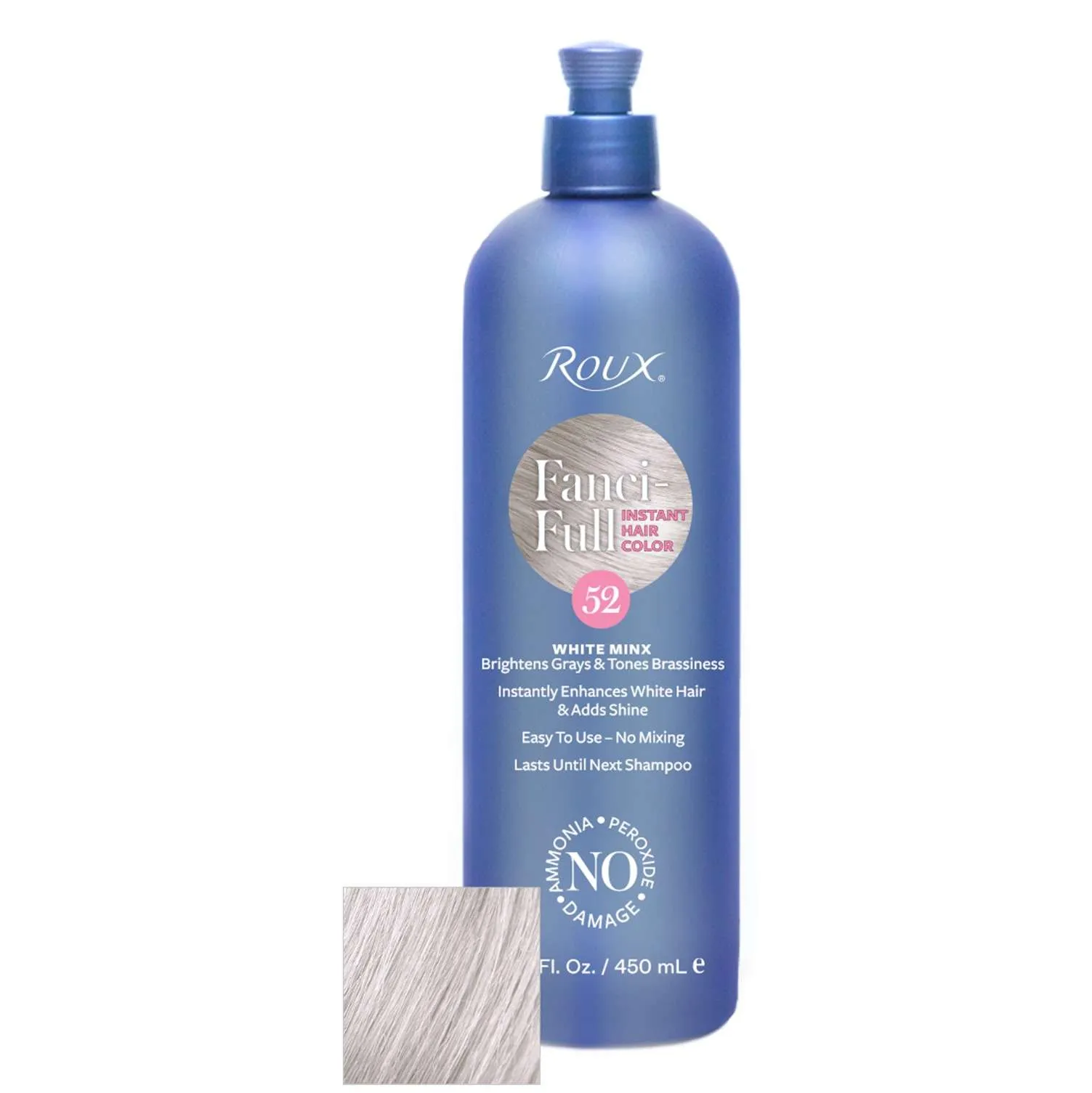 FANCI FULL COLORAZIONE TEMPORANEA CAPELLI WHITE 52 MINX BIANCO PURO - 450 ml