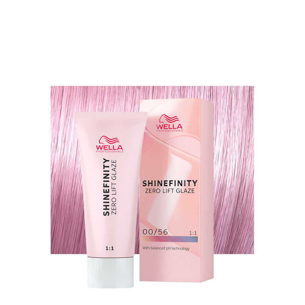 Wella Shinefinity 00/56 Rosa 60ml - colore demi-permanente