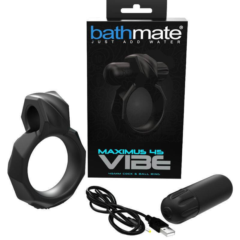 Bathmate Maximus 45 Vibe - Anello Fallico Vibrante in Silicone Morbido