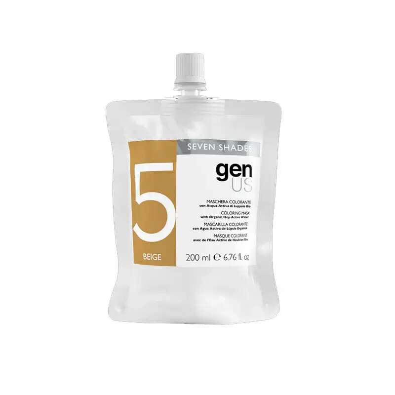 GENUS Seven Shades Maschera Colorante 5 Beige 200ml