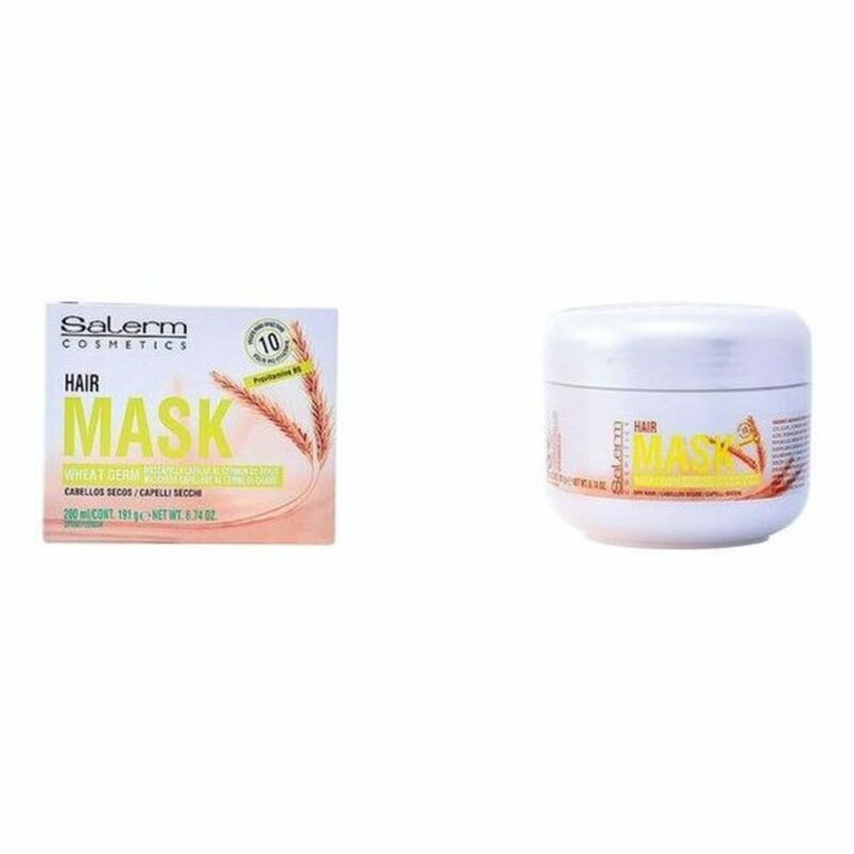 Maschera per Capelli Wheat Germ Salerm Wheat Germ [1000 ml] 1 L