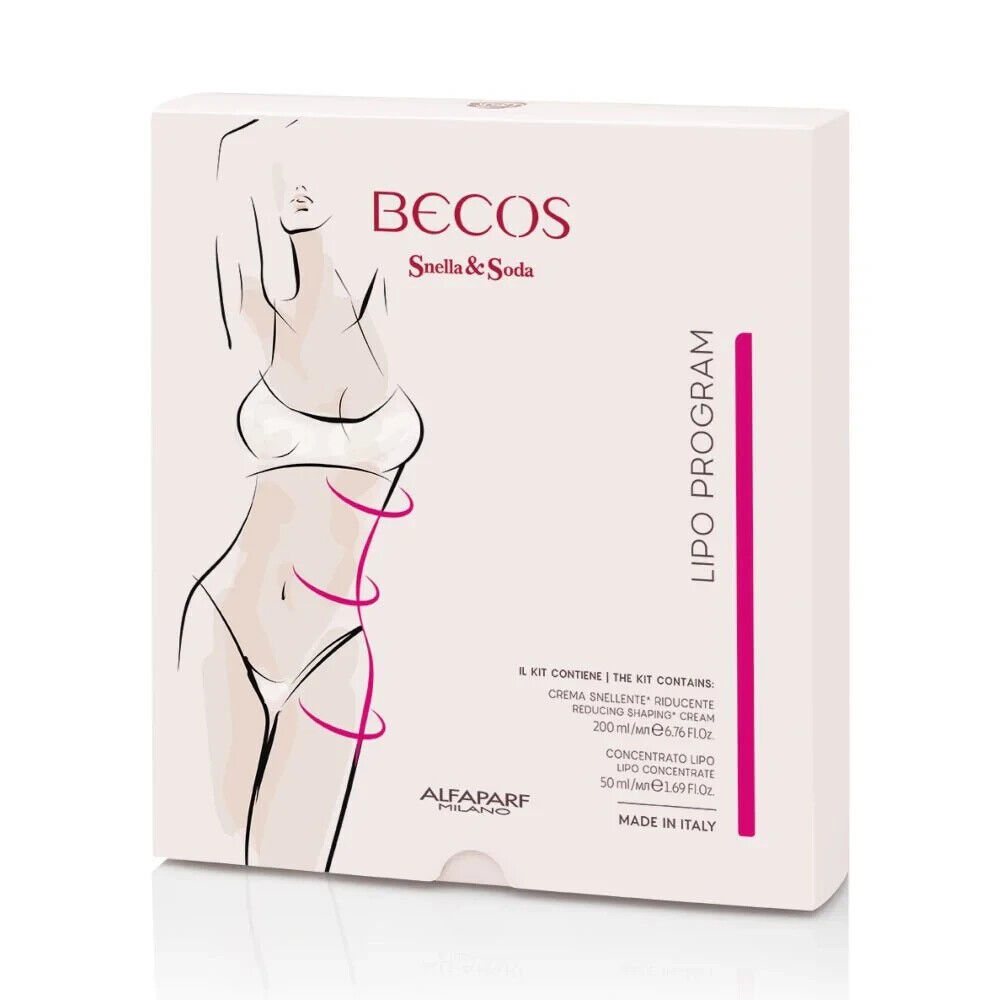 becos  lipo program kit crema snellente riducente+concentrato lipo