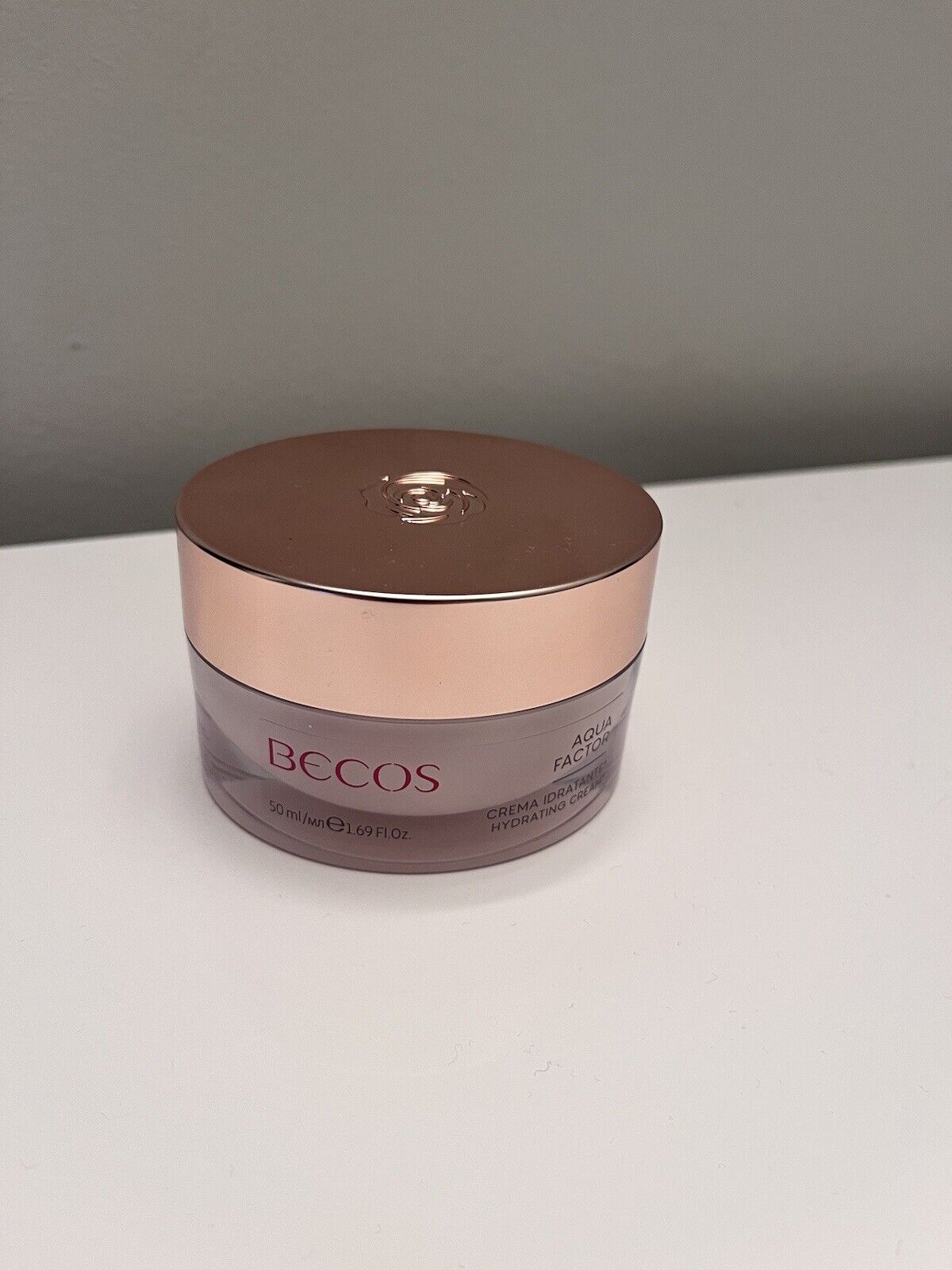 BECOS AQUA FACTOR - CREMA IDRATANTE VISO 50ml disseta e nutre la pelle