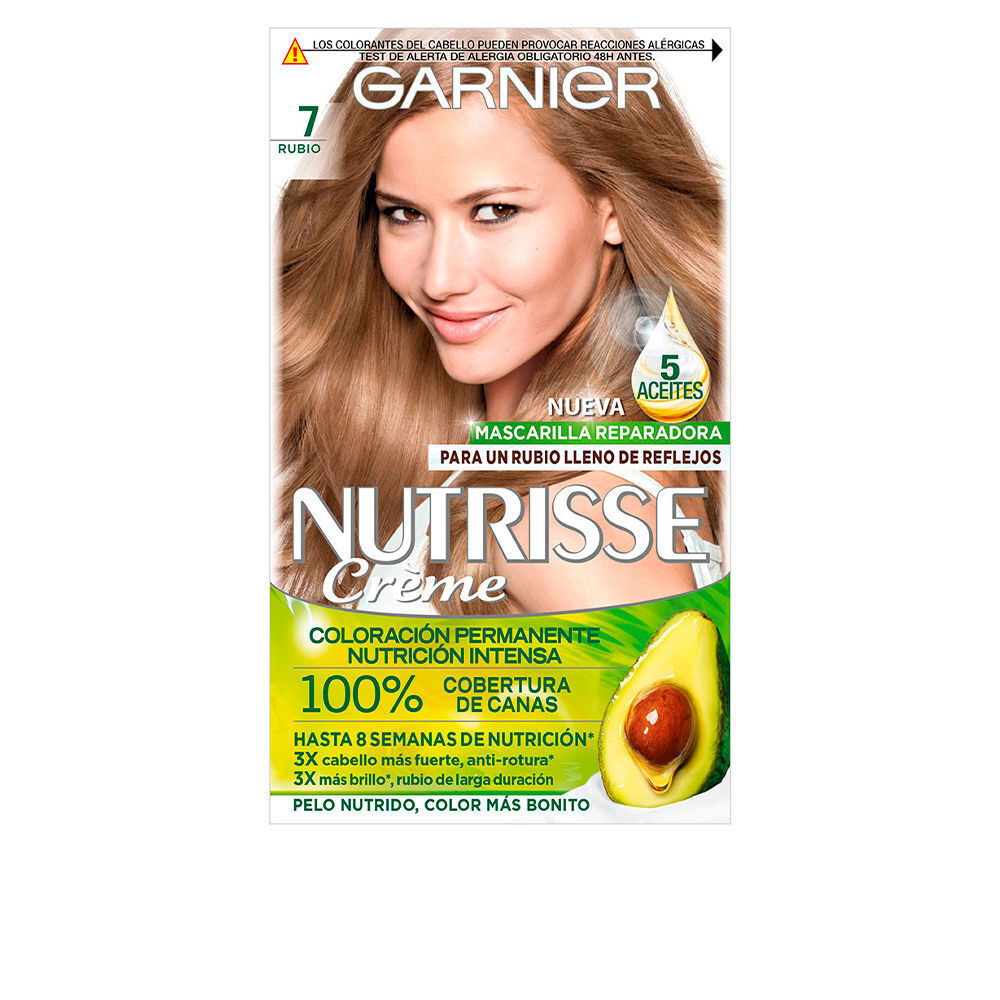 Capelli Garnier unisex NUTRISSE #70-blé ambrato 3 unità