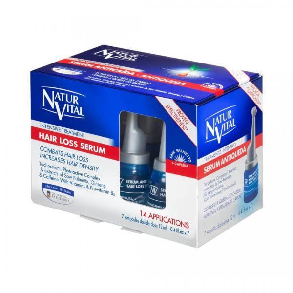 Naturvital AntI-Hair Loss Serum Intensive Treatment Ampoules 7x12ml