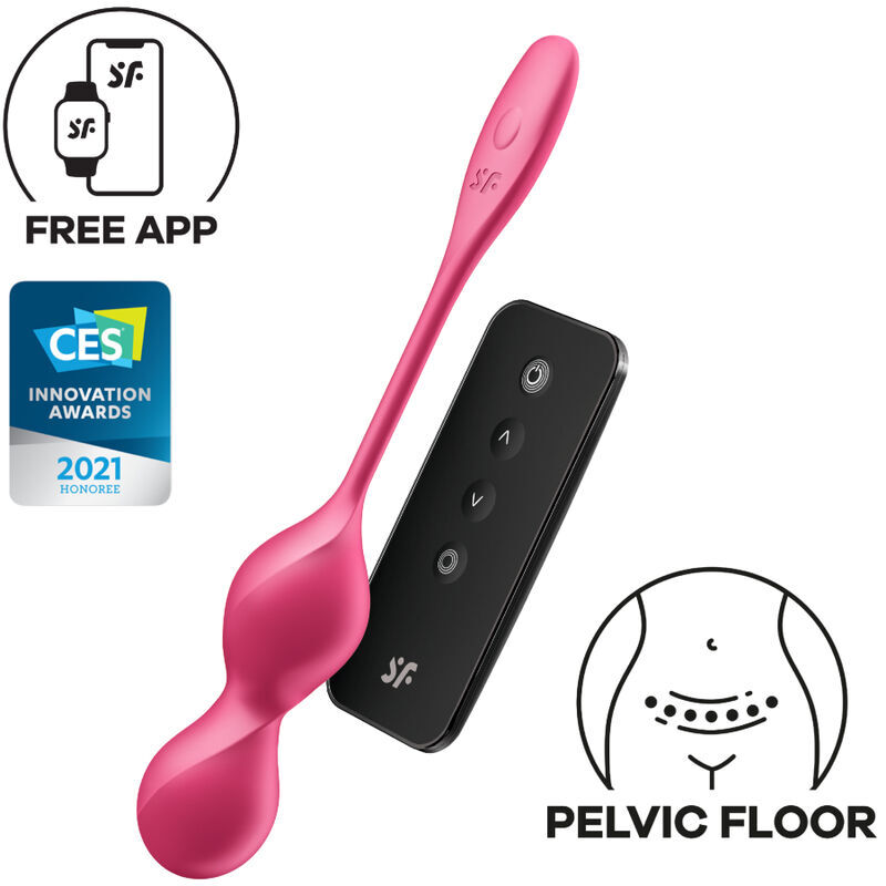Satisfyer Love Birds 2 - Palline di Kegel Vibranti con App Gratuita