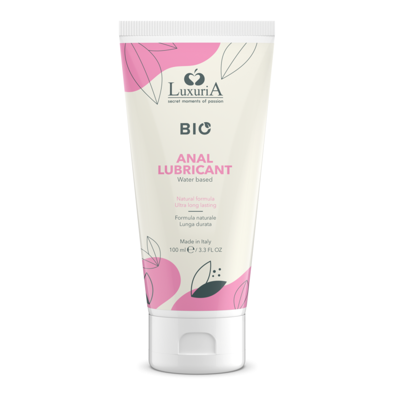 Gel Lubrificante Anale Intimo Biologico a Base d'Acqua Luxuria BIO Anal 100ml