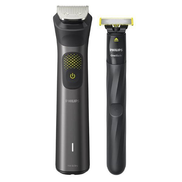 PHILIPS MULTIGROOM 9000+ONE BLADE TAGLIACAPELLI BARBA CORPO E RIFINITORE KIT