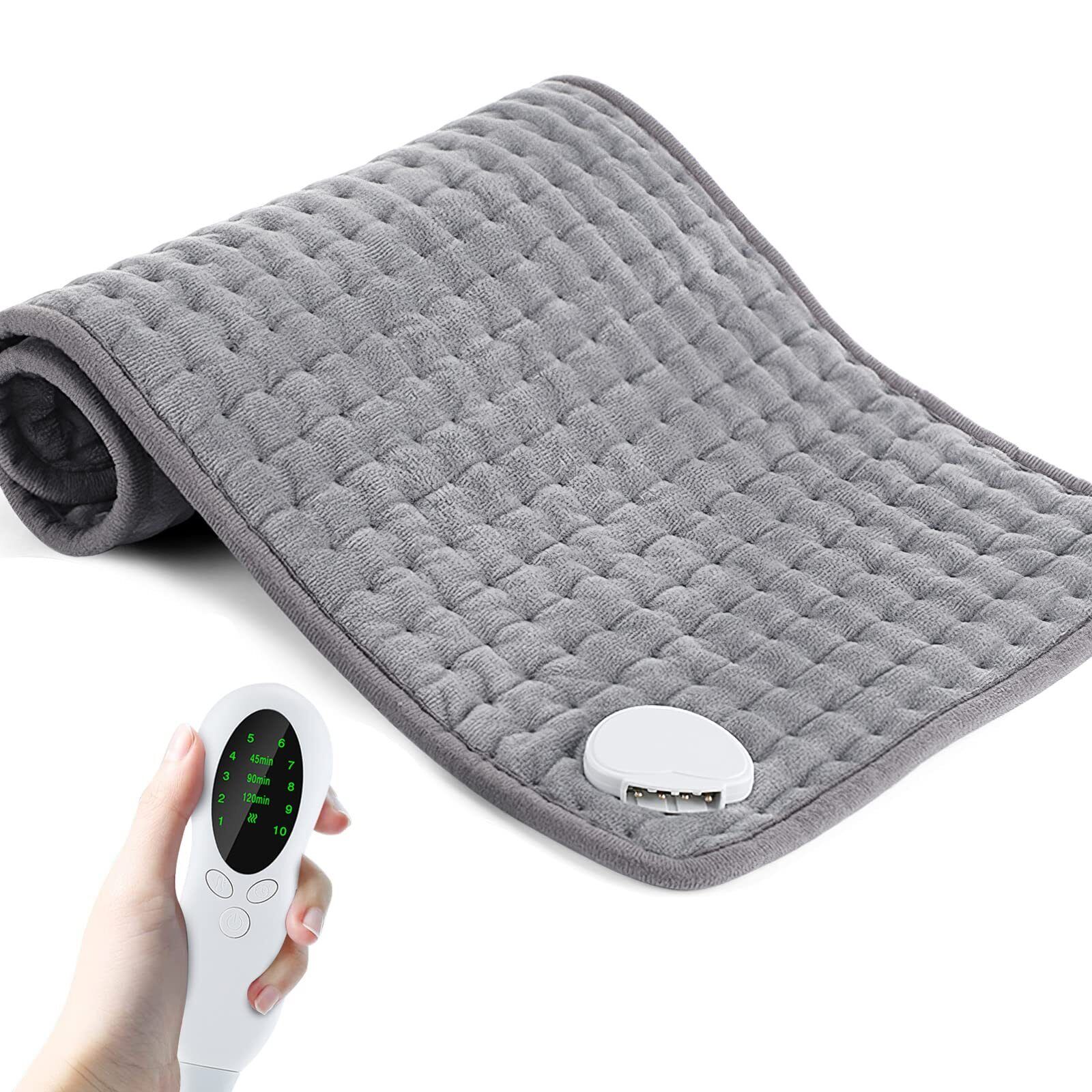 Heat Pad, Electric Heating Pad for Pain Relief, 10 temperature settings (x8E)